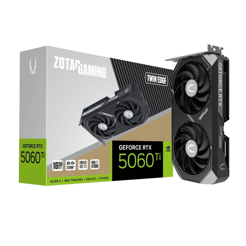16GB GDDR7 GeForce RTX 5060 Ti ZOTAC Graphics Card