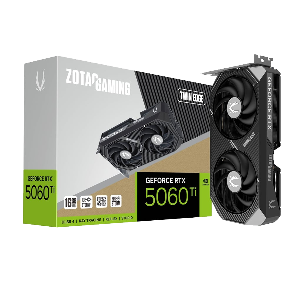 16GB GDDR7 GeForce RTX 5060 Ti ZOTAC Graphics Card