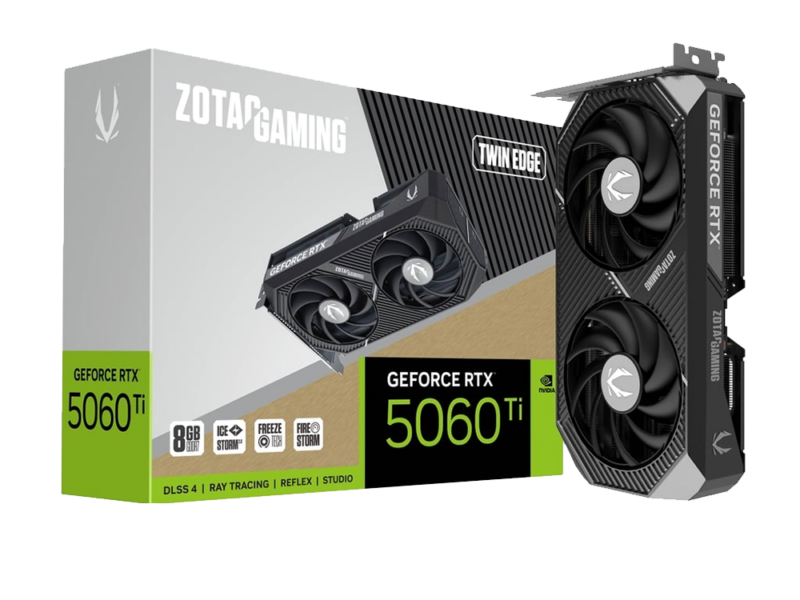 8GB GDDR7 GeForce RTX 5060 Ti ZOTAC Graphics Card