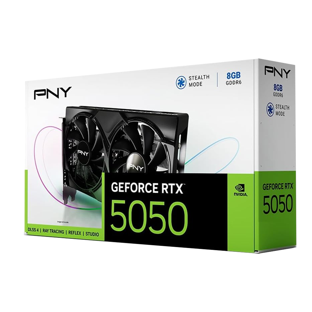 8GB GDDR6 GeForce RTX 5050 PNY Twin Edge Graphics Card