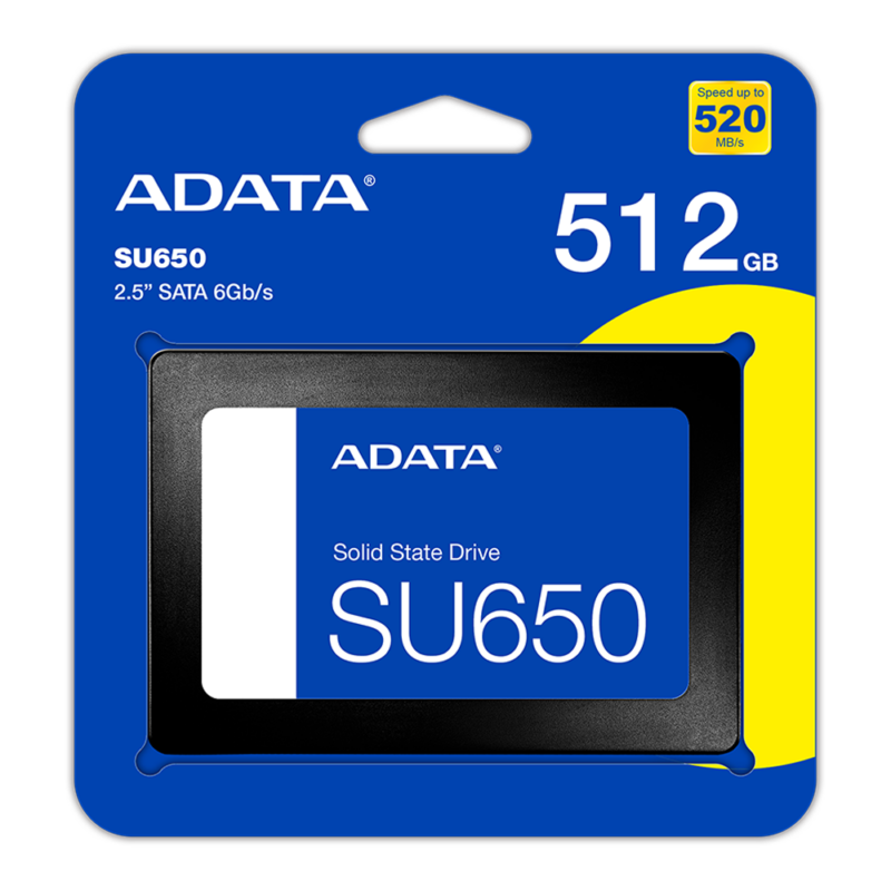 512 GB ADATA SU650 SATA SSD
