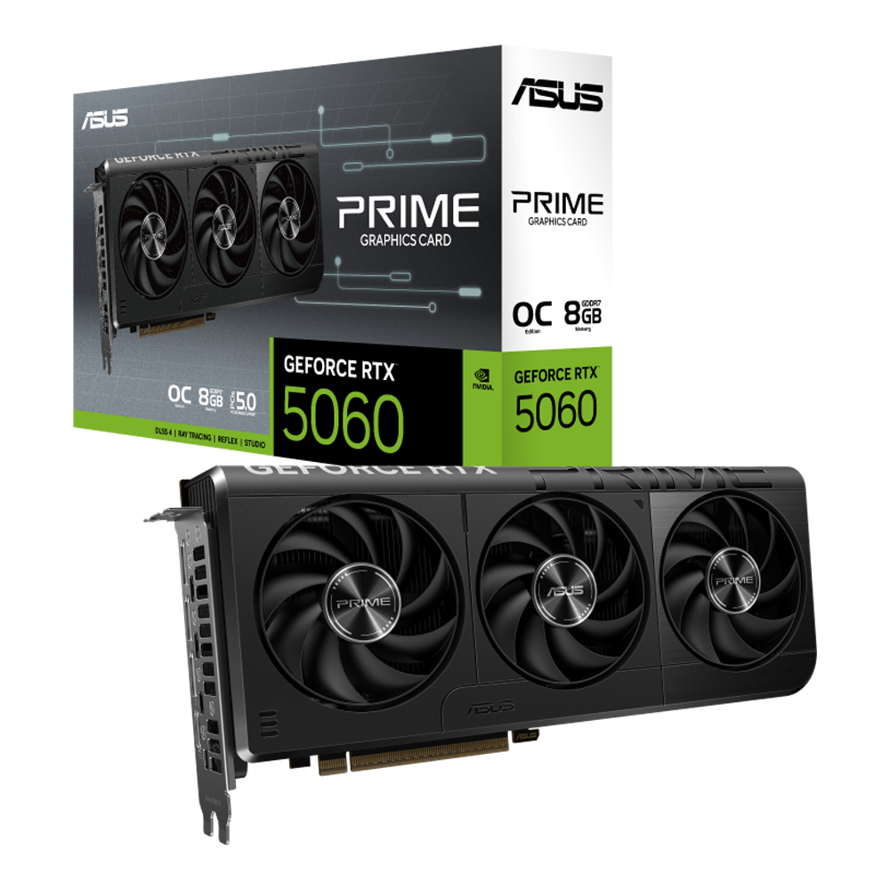 8GB GDDR7 GeForce RTX 5060 ASUS Prime Graphics Card