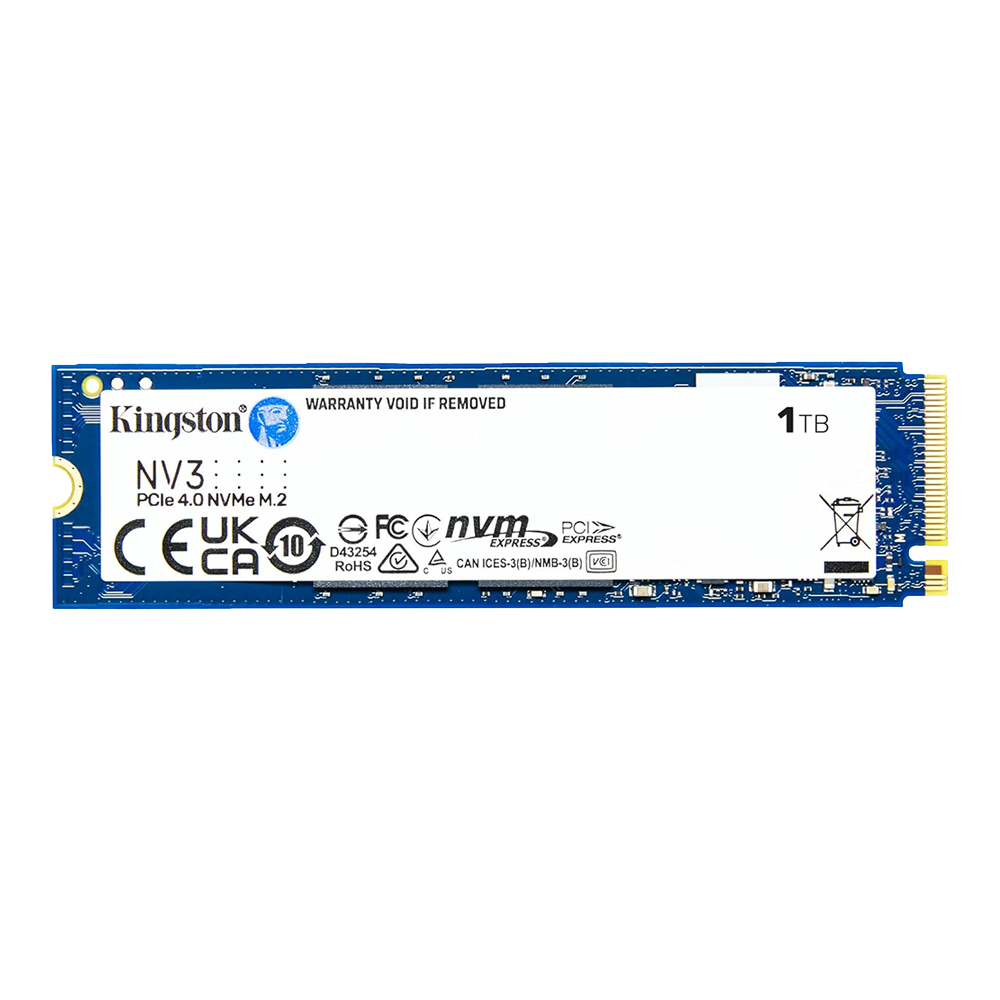 1 TB Kingston NV3 PCIe 4.0 NVMe SSD