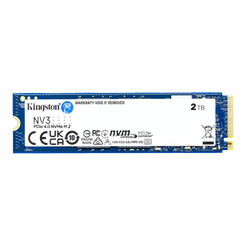 2 TB Kingston NV3 PCIe 4.0 NVMe SSD