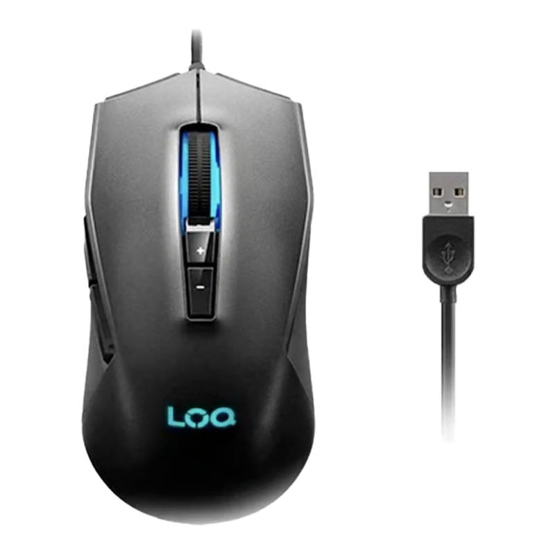 Lenovo LOQ M100 RGB Gaming Mouse (Black)
