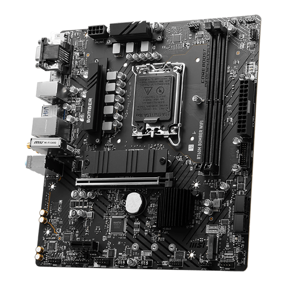 MSI B760M WIFI, DDR5, 14th Gen Motherboard - Image 3