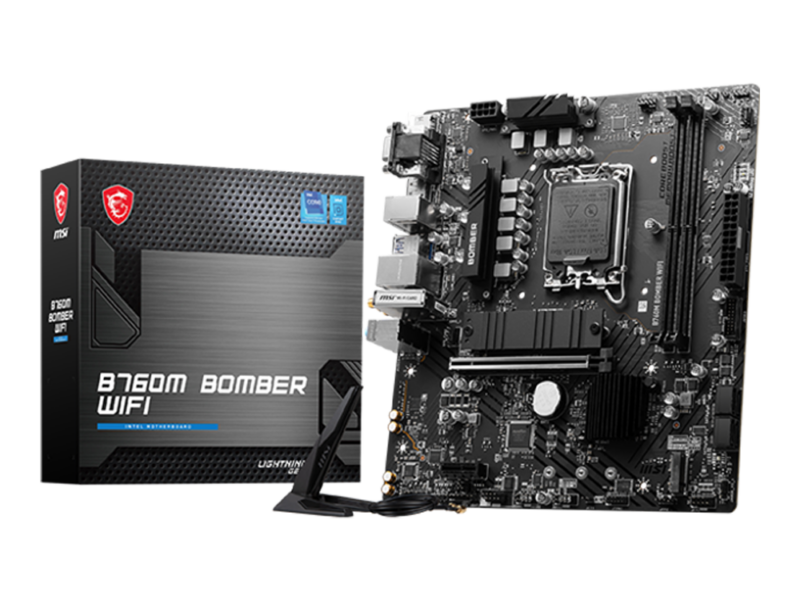 MSI B760M WIFI, DDR5, 14th Gen Motherboard