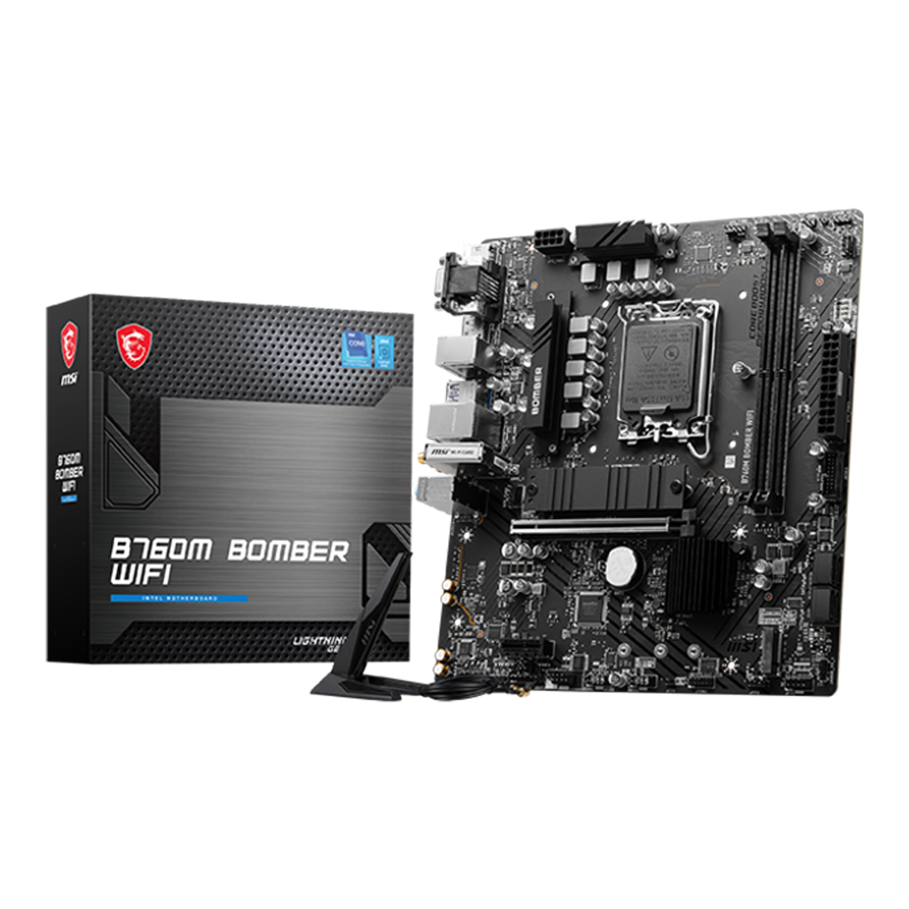 MSI B760M WIFI, DDR5, 14th Gen Motherboard