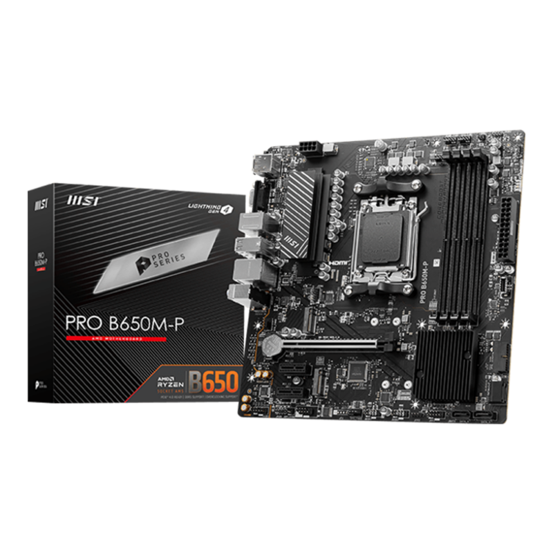 MSI Pro B650M-P DDR5 Gaming Motherboard