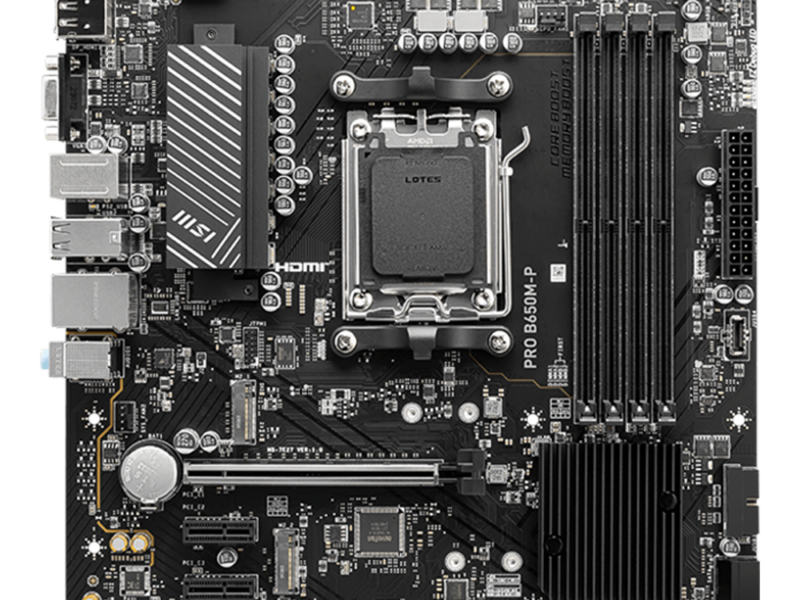 MSI Pro B650M-P DDR5 Gaming Motherboard - image 2