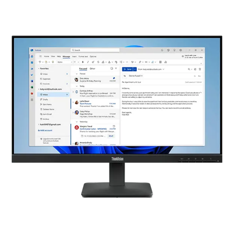 23.8" Lenovo ThinkVision S24-4e LED Monitor