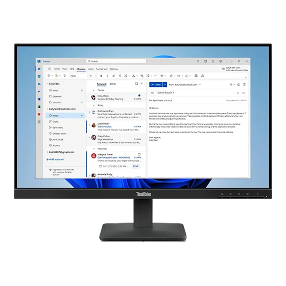 23.8" Lenovo ThinkVision S24-4e LED Monitor