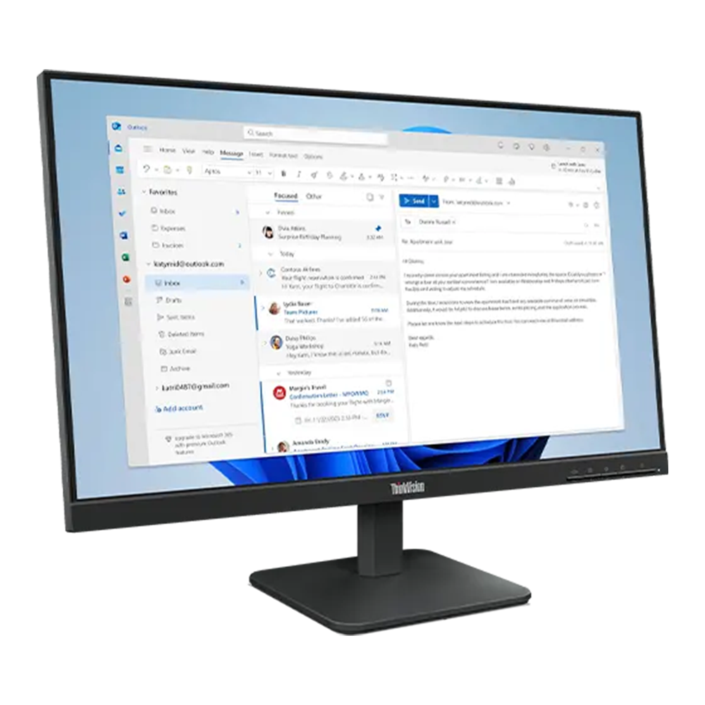 27" Lenovo ThinkVision S27-4e LED Monitor - Image 2