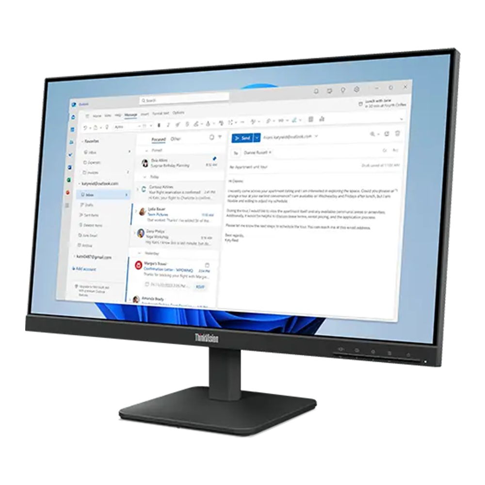 27" Lenovo ThinkVision S27-4e LED Monitor - Image 3