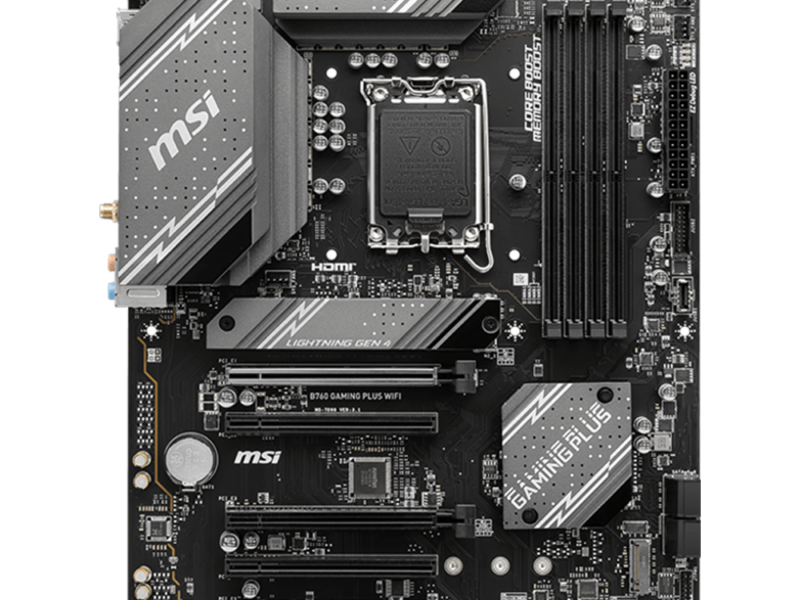 MSI B760 Gaming Plus WIFI, DDR5, 14th Gen Motherboard - image 2