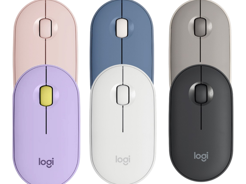 Logitech M350 Pebble Bluetooth Silent Wireless Mouse