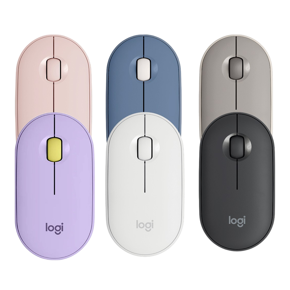 Logitech M350 Pebble Bluetooth Silent Wireless Mouse
