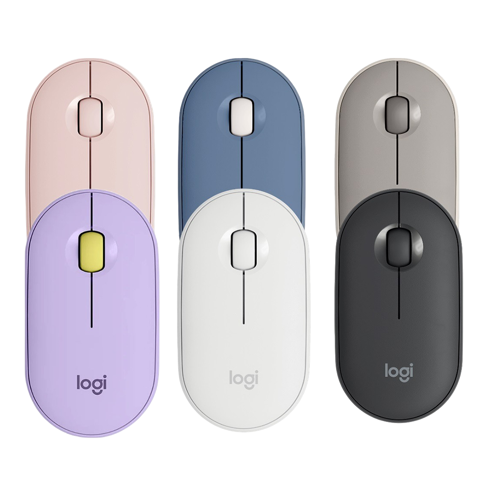 Logitech M350 Pebble Bluetooth Silent Wireless Mouse