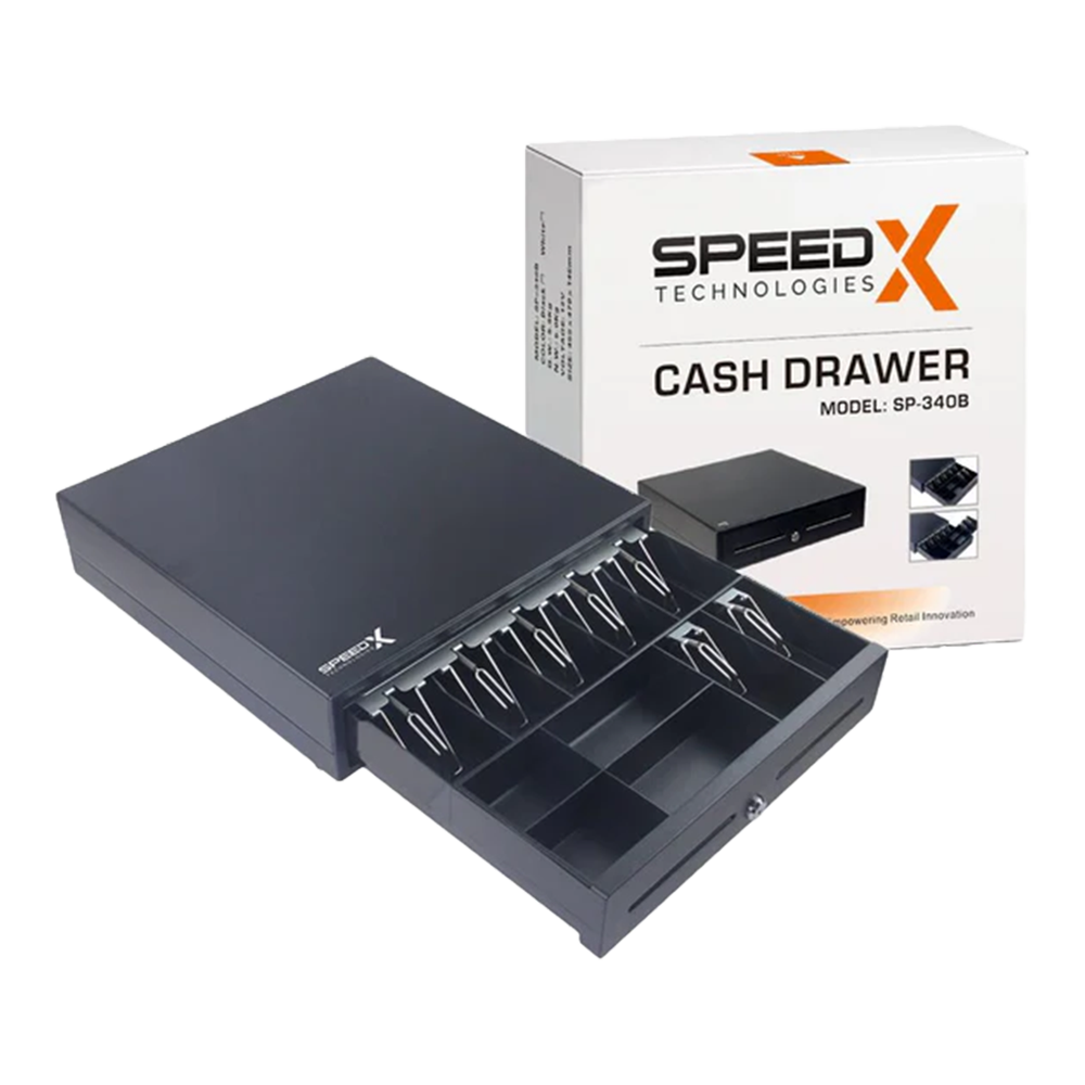 Speed X SP-340B<br/>Cash Drawer<br/>( 7 Bill / 4 Coins )