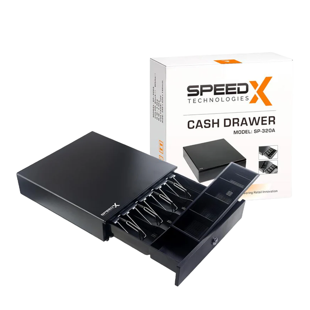 Speed X SP-320A<br/>Cash Drawer<br/>( 4 Bill / 5 Coins )