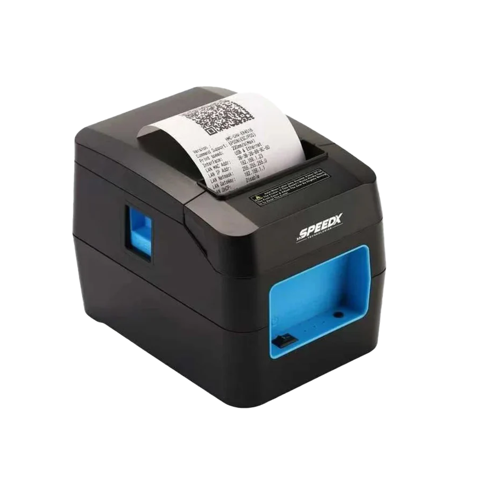 Speed-X SP-90A, USB + WiFi + Bluetooth 80mm Thermal Receipt Printer