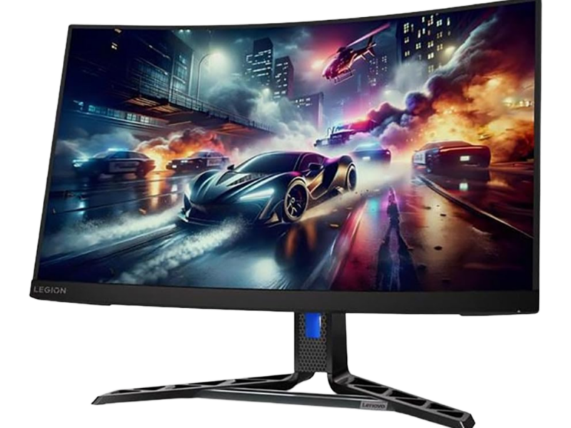 27” Lenovo Legion R27qc-30 QHD Curved Gaming Monitor - image 2