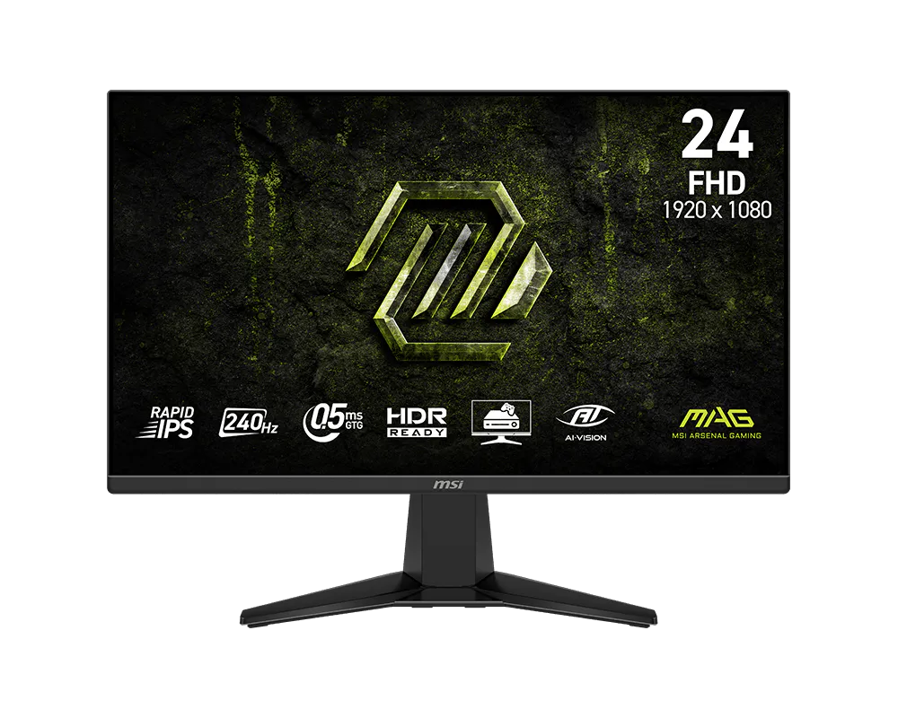 24" MSI MAG 245F X24 /IPS /240Hz /FHD Gaming FHD LED Monitor