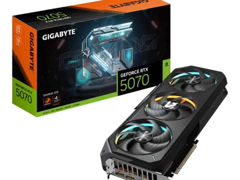 12GB GDDR7 GeForce RTX 5070 Gigabyte Graphics Card