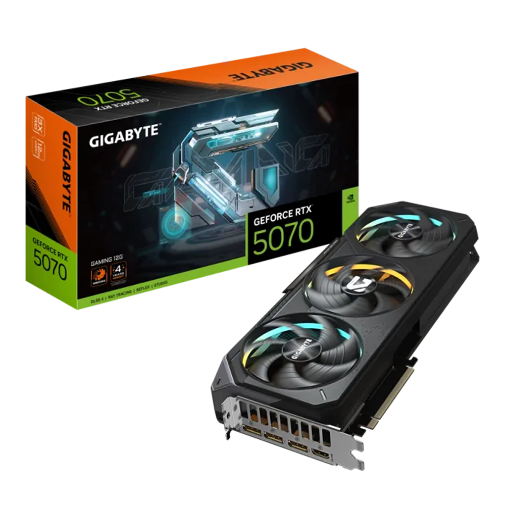 12GB GDDR7 GeForce RTX 5070 Gigabyte Graphics Card