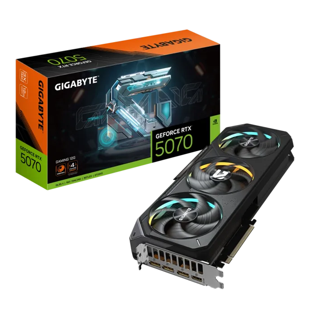 12GB GDDR7 GeForce RTX 5070 Gigabyte Graphics Card