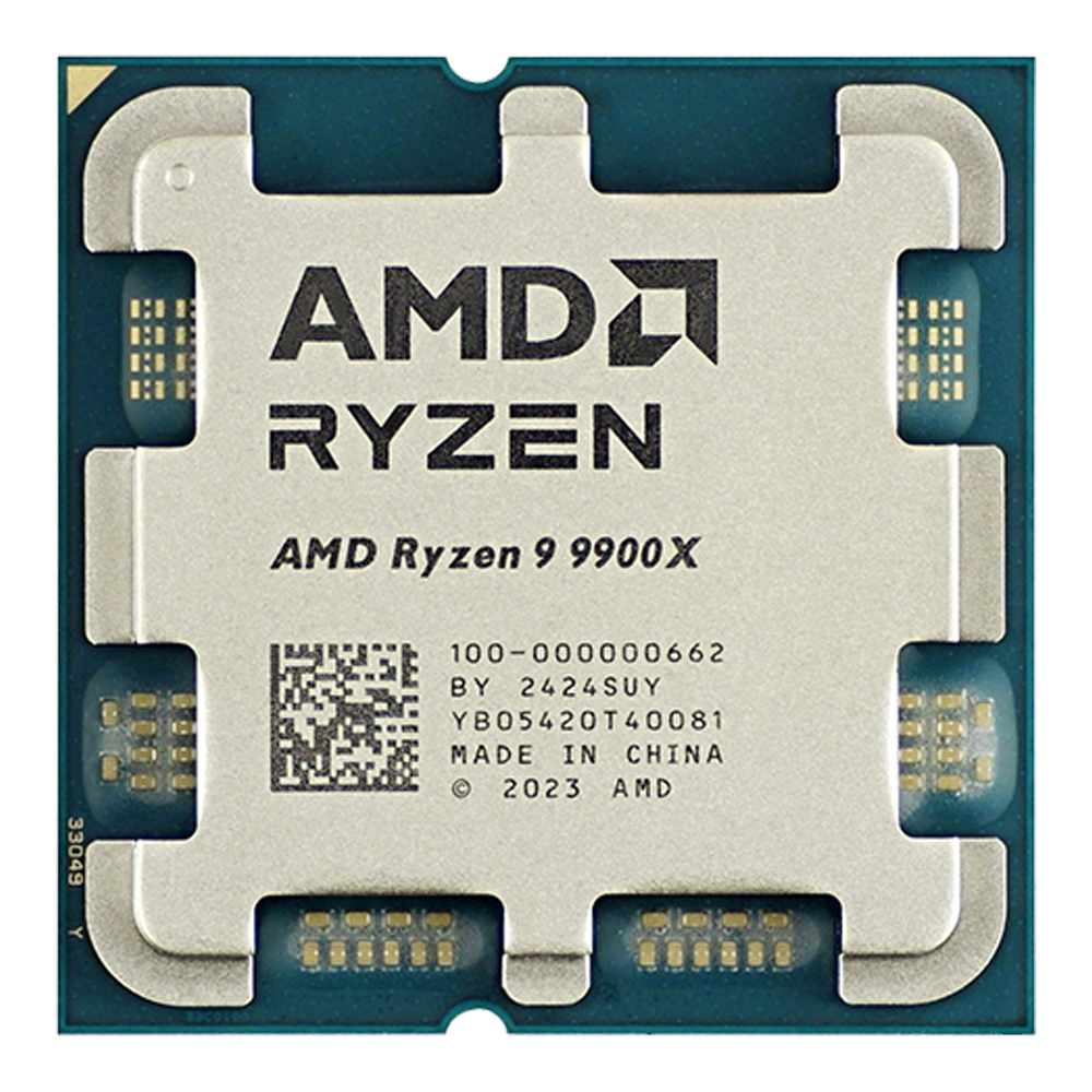 AMD Ryzen 9-9900X, 5.6 GHz, 76 MB Cache, 12 Cores and 24 Threads, AM5