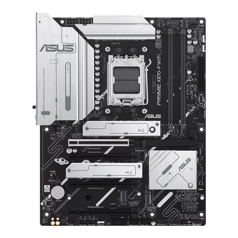 Asus Prime X870-P Gaming WiFi AMD Ryzen AM5 Motherboard - Image 2