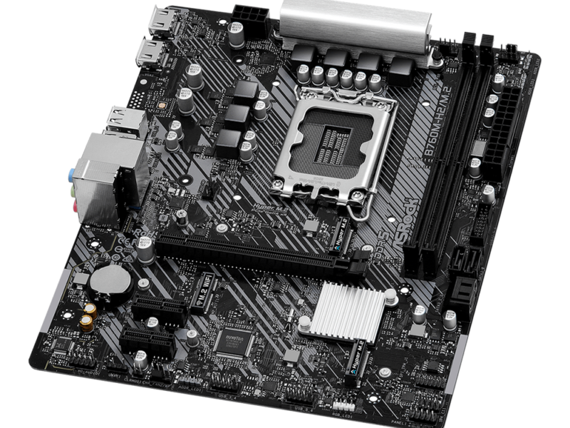 Asrock B760M-H2/M.2, DDR5, LGA1700 Motherboard - image 3