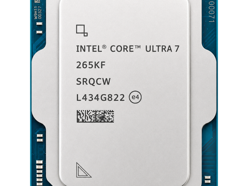 Intel Core Ultra 7-265KF, 5.5 GHz, 30 MB Cache, 20 Cores and 20 Threads