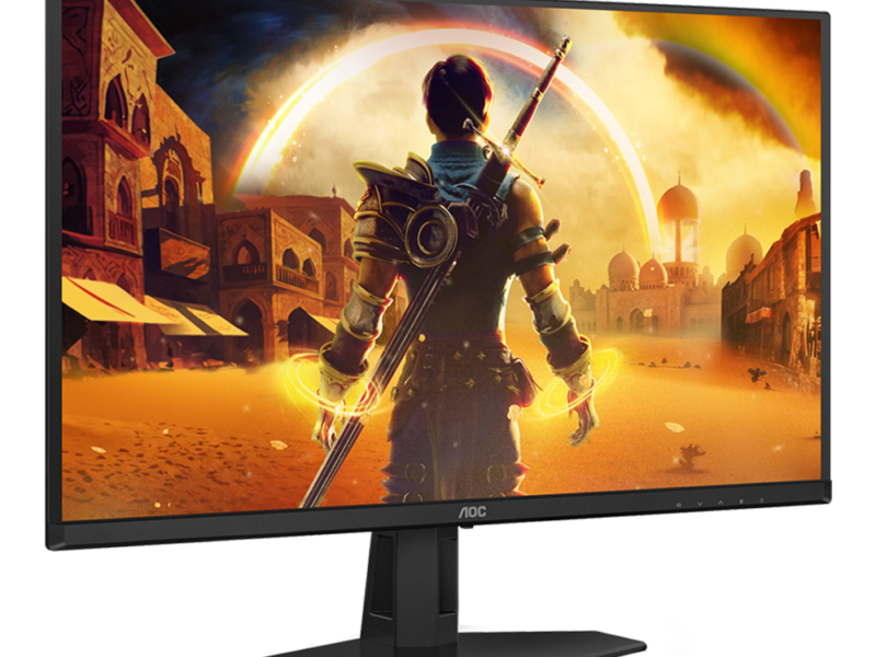 27” AOC Q27G40ZDF QHD 3-Sided Frameless OLED Gaming Monitor - image 2