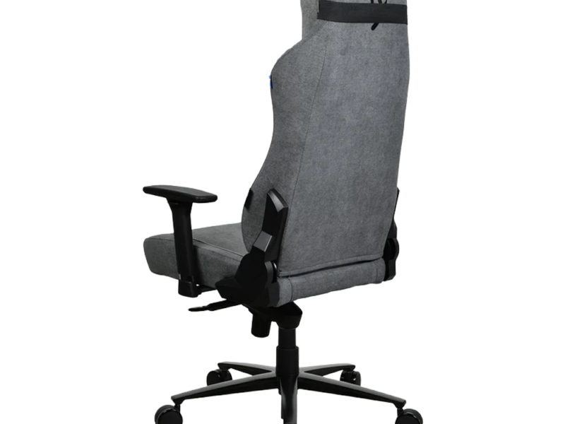 Arozzi Vernazza Soft Fabric Gaming Chair (Ash Gray) - image 2