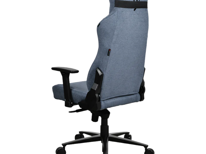 Arozzi Vernazza Soft Fabric Gaming Chair (Blue) - image 2