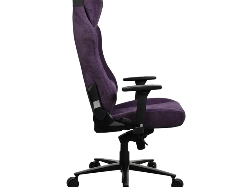 Arozzi Vernazza Soft Fabric Gaming Chair (Purple) - image 4