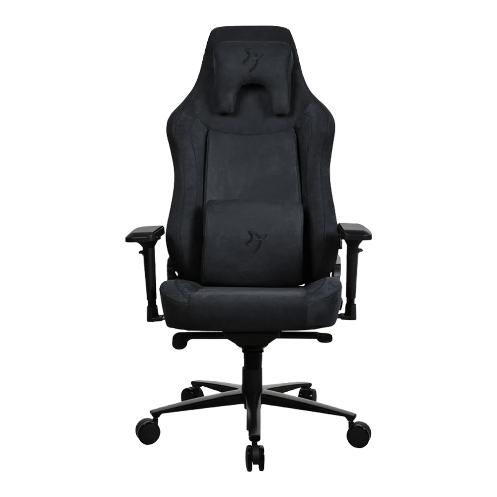 Arozzi Vernazza Super Soft Fabric Gaming Chair (Pure Black) - Image 4