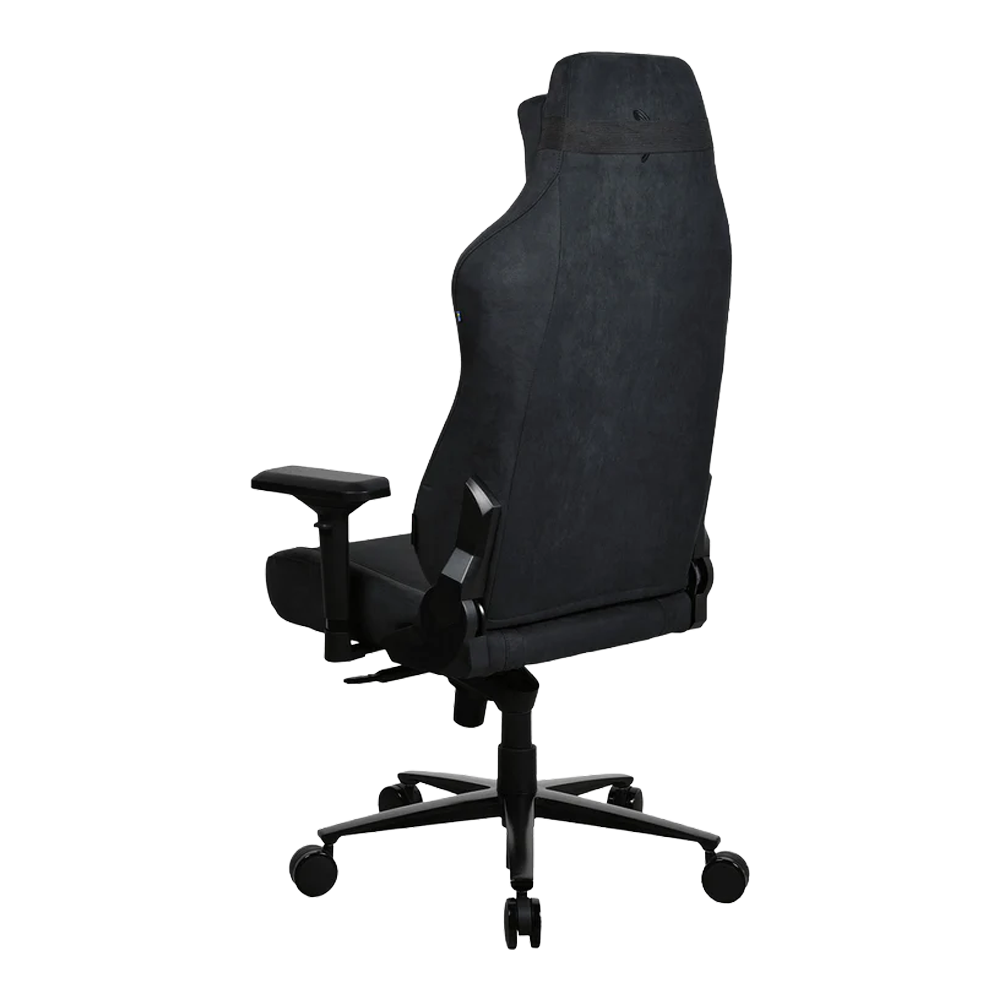 Arozzi Vernazza Super Soft Fabric Gaming Chair (Pure Black) - Image 2