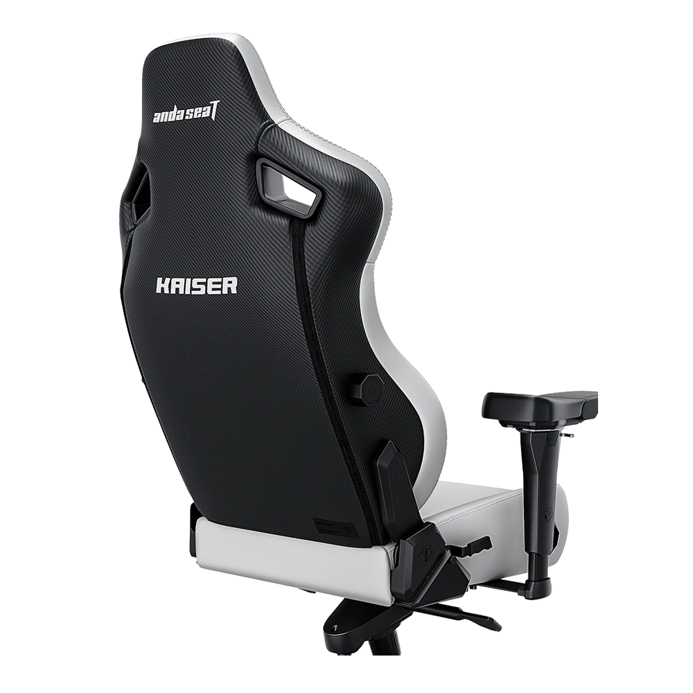 AndaSeat Kaiser 4 XL V2 Gaming Chair (Cloudy White) - Image 3