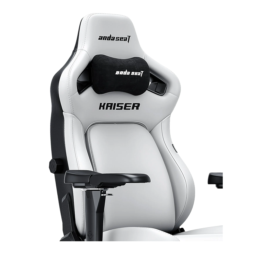 AndaSeat Kaiser 4 XL V2 Gaming Chair (Cloudy White) - Image 2