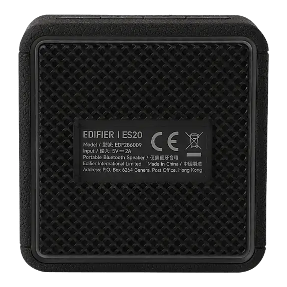 Edifier Portable Bluetooth Speaker ES20 Black - Image 3