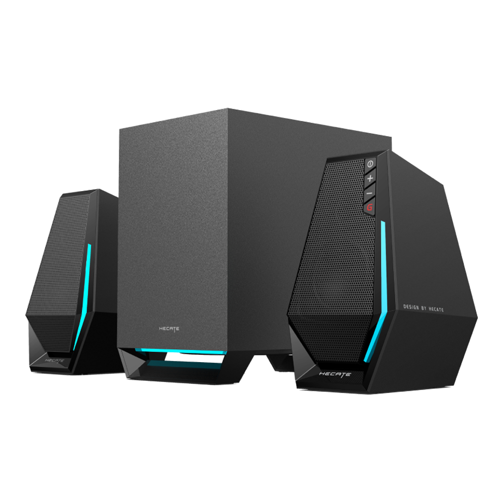 Edifier 2.1 Desktop Gaming Speakers G1500 Max- Black