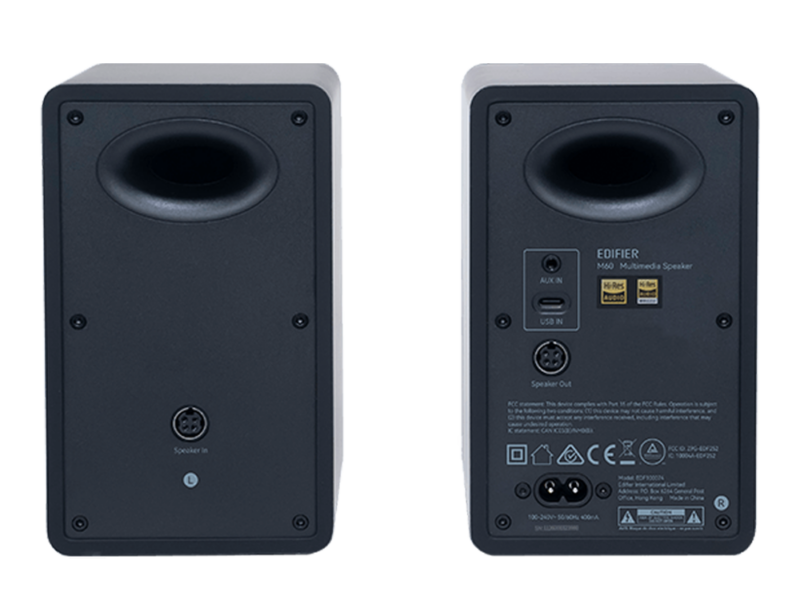 Edifier 2.0 Compact Desktop Speakers M60 – Black - image 2