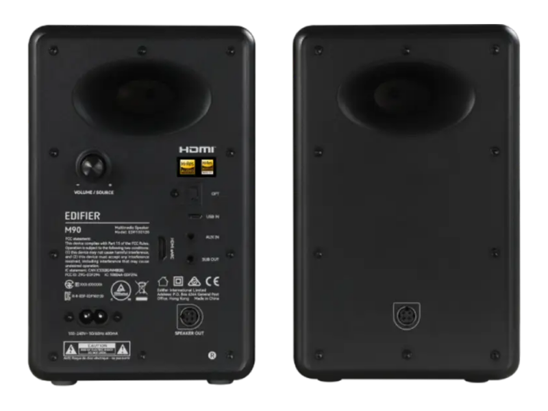 Edifier 2.0 Compact Active Speaker M90 – Black - image 4