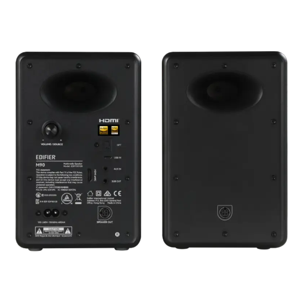 Edifier 2.0 Compact Active Speaker M90 - Black - Image 4