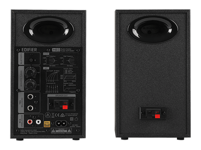 Edifier 2.0 Powered Studio Monitor Speakers MR3 – Black - image 4