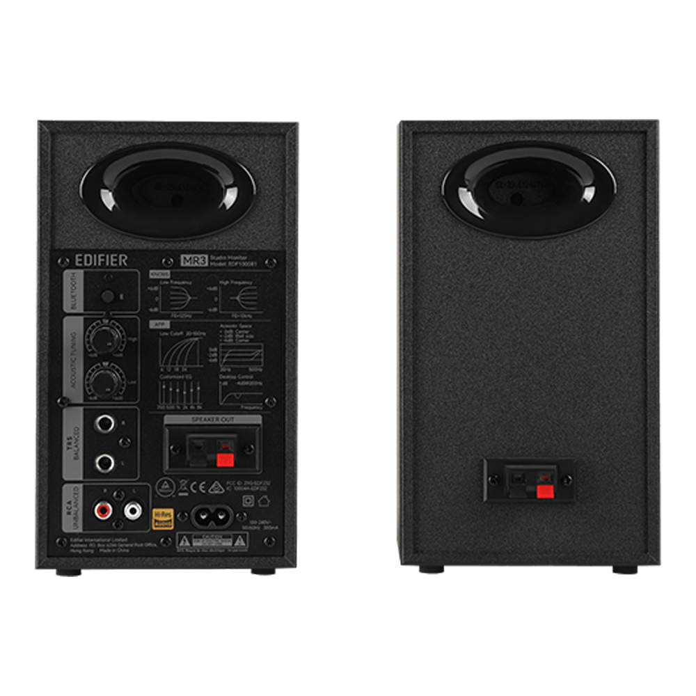 Edifier 2.0 Powered Studio Monitor Speakers MR3 - Black - Image 4