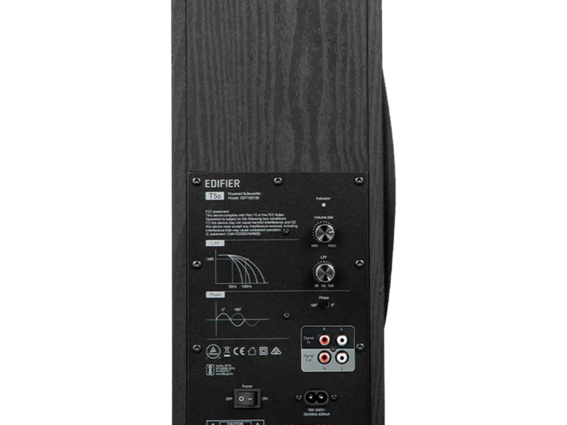 Edifier Powered Subwoofer T5s – Black - image 4